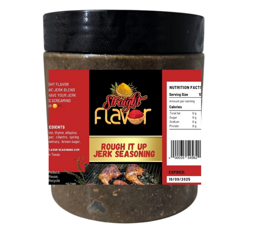 Straight Flavor jerk seasoning blend